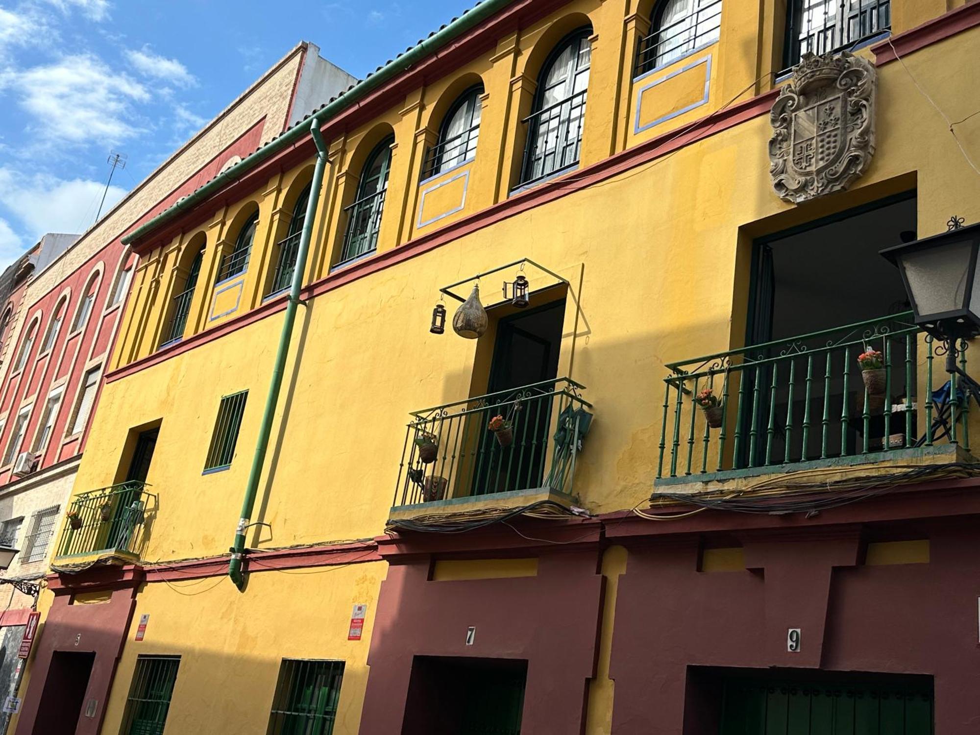 Casa Duque Compartida Familiar 1-Habitacion Con Bano Propio Sevilla Bagian luar foto