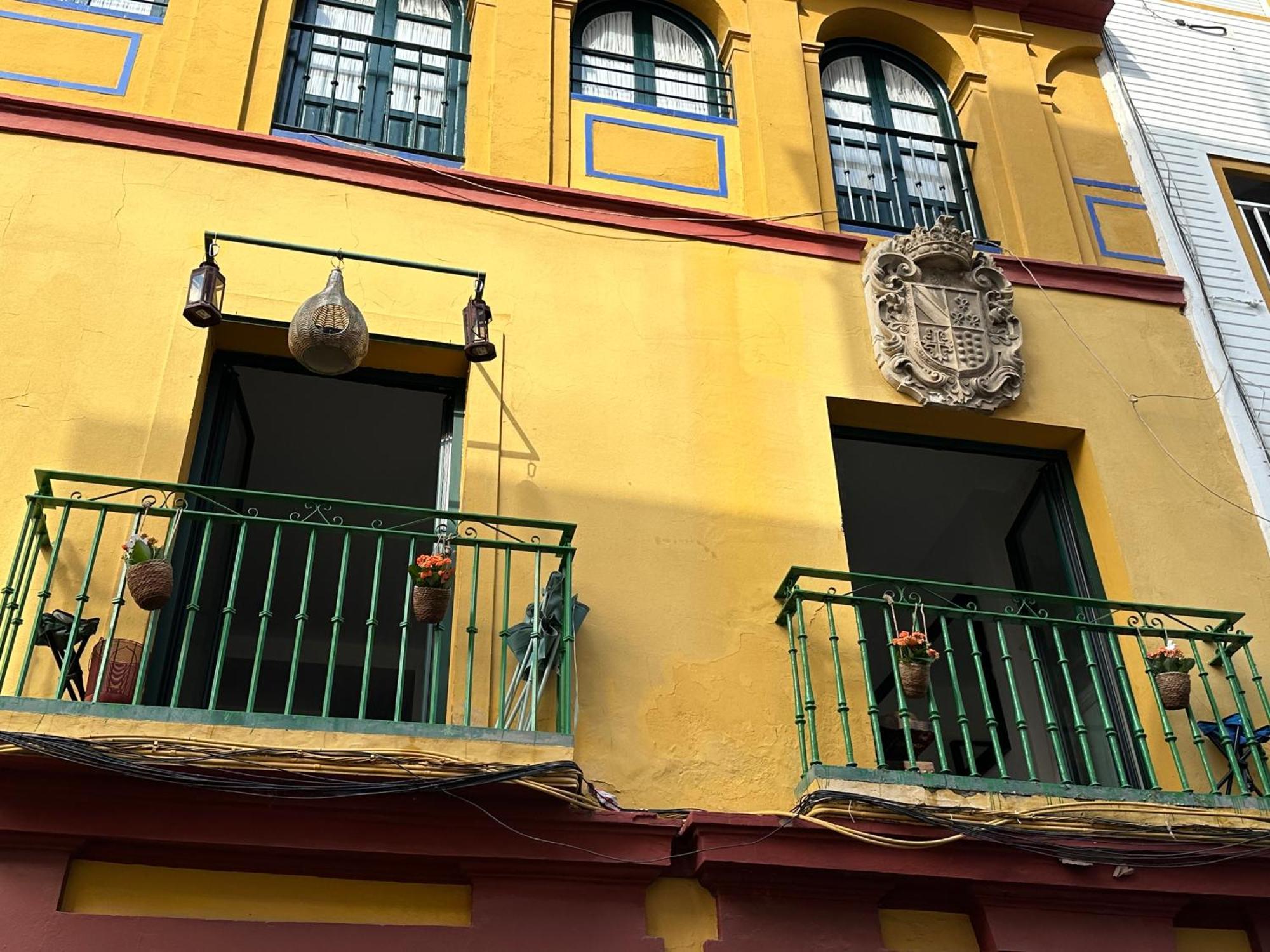 Casa Duque Compartida Familiar 1-Habitacion Con Bano Propio Sevilla Bagian luar foto