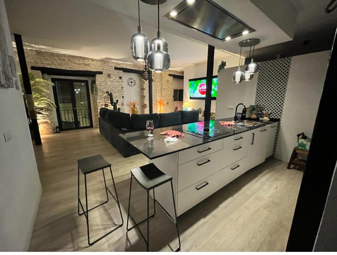 Casa Duque Compartida Familiar 1-Habitacion Con Bano Propio Sevilla Bagian luar foto